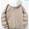 Chaqueta Varsity con Capucha - Estilo Casual y Urbano