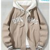 Chaqueta Varsity con Capucha - Estilo Casual y Urbano