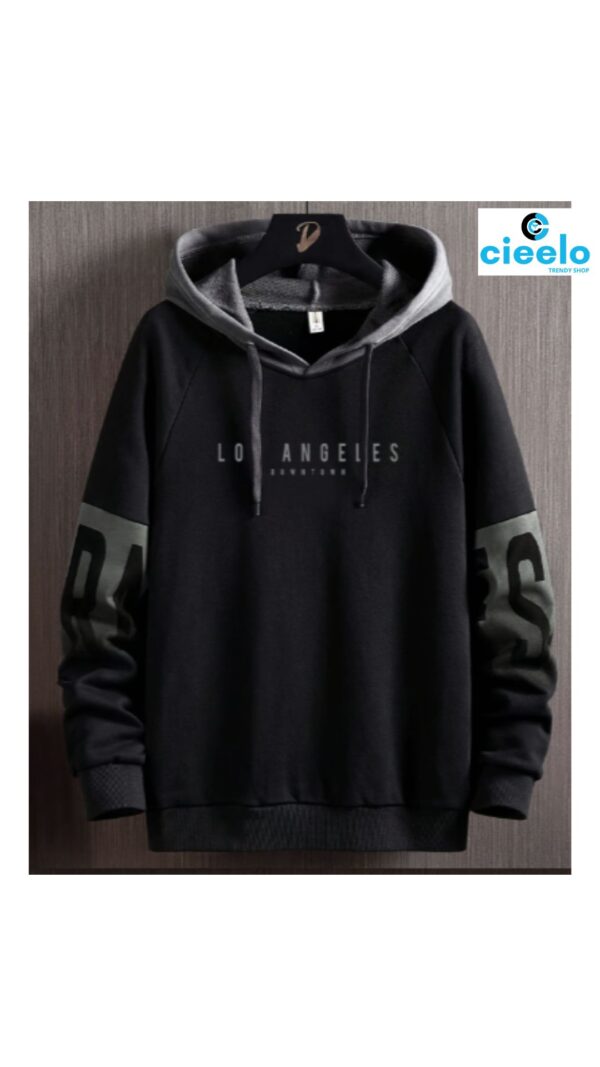 Sudadera Gráfica Los Ángeles – Color Block Streetwear