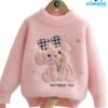 Suéter de Conejito Rosa – Ternura y abrigo en cada costura