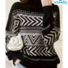 Suéter de punto cuello alto – Estilo y abrigo casual