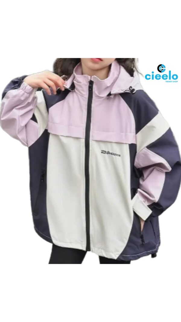 Chaqueta con Capucha Casual – Estilo Primavera 2025