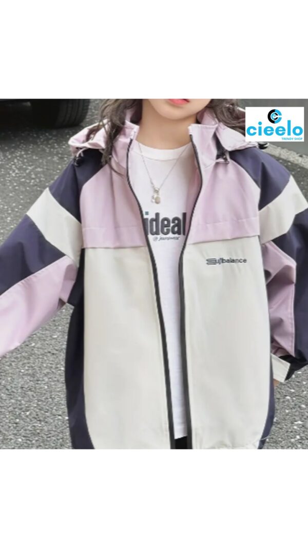 Chaqueta con Capucha Casual – Estilo Primavera 2025