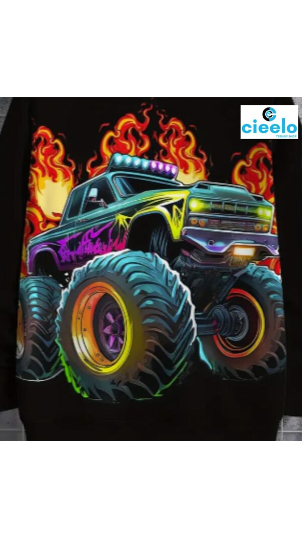 Sudadera Juvenil Bomberos – ¡Explosión de estilo aventurero!