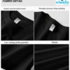 Camiseta Holgada Hombre – Algodón 100% Estilo Americano