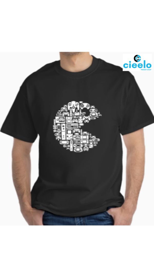 Camiseta Gráfica 'C' – Estilo casual y fresco