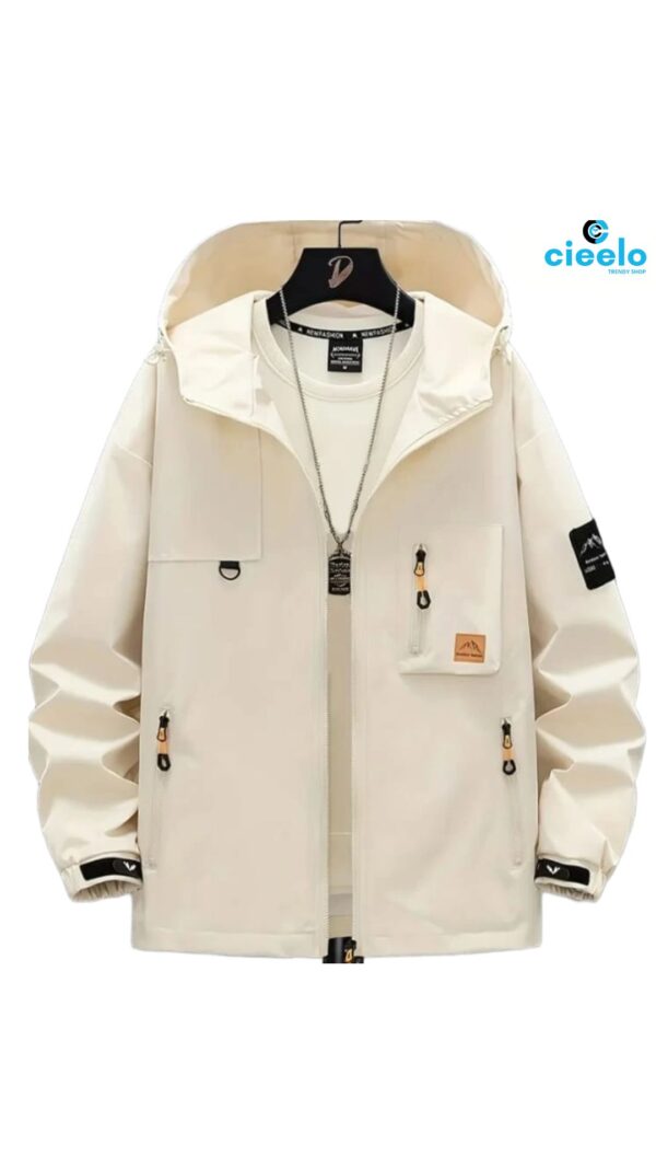 Chaquetón con Capucha para Hombre – Estilo Casual y Cómodo