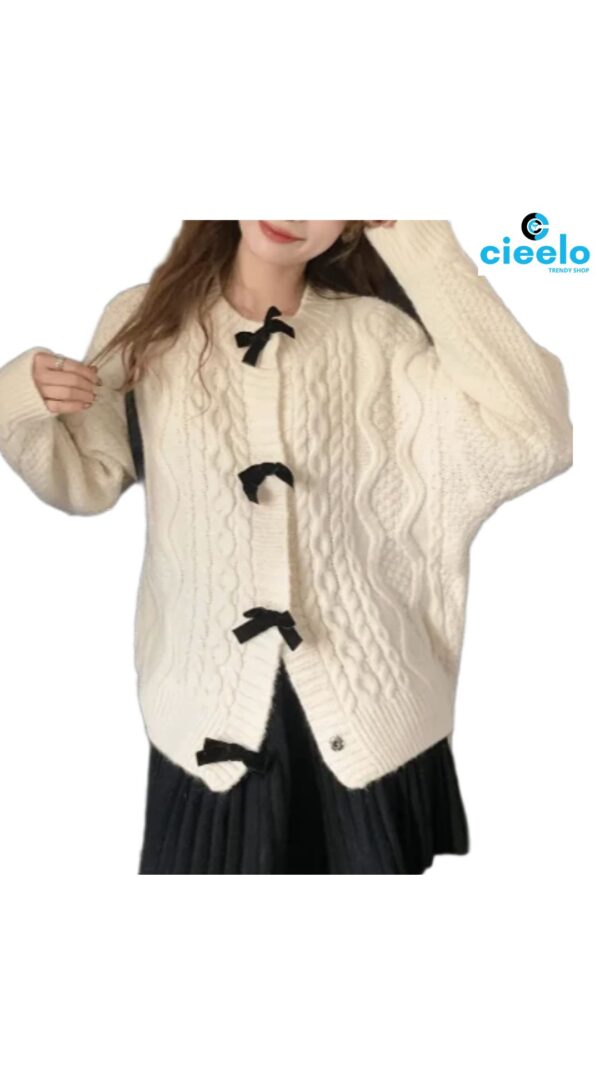 Suéter Otoñal con Diseño Retorcido – Estilo Europeo Chic