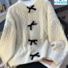 Suéter Otoñal con Diseño Retorcido – Estilo Europeo Chic
