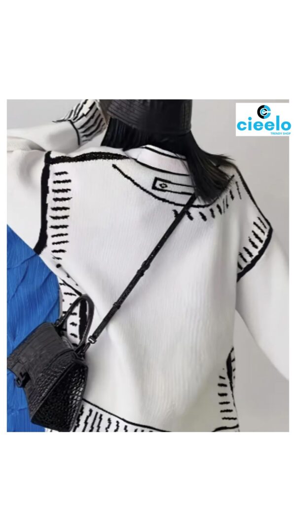 Cárdigan con grafiti – Estilo oversized y urbano cool