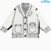 Cárdigan con grafiti – Estilo oversized y urbano cool