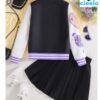Conjunto Varsity Conejo + Falda – Cute & Cool 2 piezas