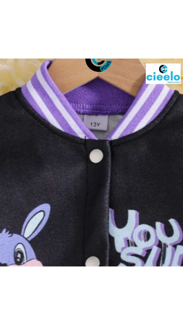 Conjunto Varsity Conejo + Falda – Cute & Cool 2 piezas