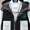 Chaqueta holgada con capucha para hombre – Moda urbana