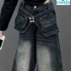 Jeans Pierna Ancha Rock – Estilo Rebelde y Cómodo
