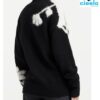 Suéter floral cuello alto – Suave y cálido para otoño/invierno