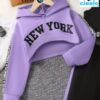 Conjunto 3 Piezas con Sudadera y Pantalones – Niñas Top Style
