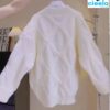 Cárdigan de Punto con Cuello en V – Suéter Casual con Bolsillos