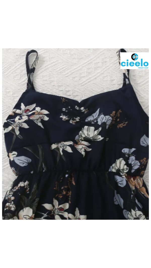 Conjunto Floral con Cárdigan – 2 Piezas para Niñas