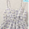 Conjunto Floral con Cárdigan – 2 Piezas para Niñas