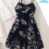 Conjunto Floral con Cárdigan – 2 Piezas para Niñas