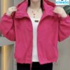 Chaqueta con Capucha Mujer – Ligera y Casual para Otoño