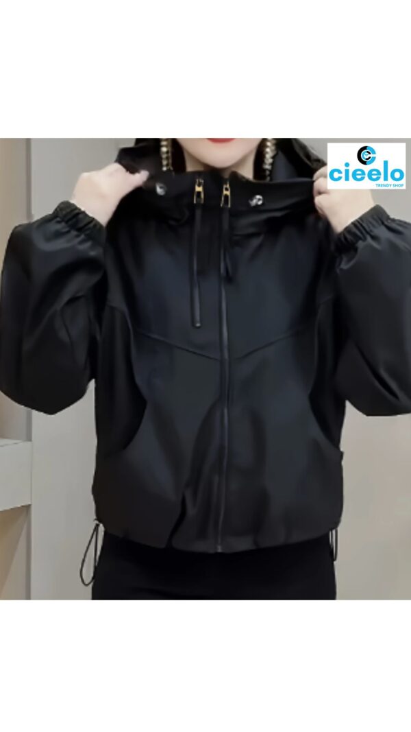 Chaqueta con Capucha Mujer – Ligera y Casual para Otoño