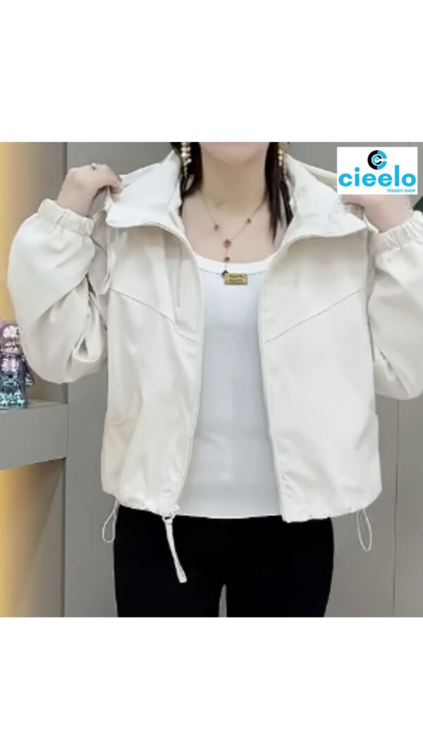 Chaqueta con Capucha Mujer – Ligera y Casual para Otoño