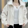 Chaqueta con Capucha Mujer – Ligera y Casual para Otoño