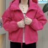 Chaqueta con Capucha Mujer – Ligera y Casual para Otoño