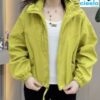 Chaqueta con Capucha Mujer – Ligera y Casual para Otoño