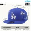 Gorra LA Blue Waves New Era – Un toque elegante para tu outfit urbano