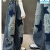 Jeans Retro Y2K – Cintura Alta & Estilo Callejero