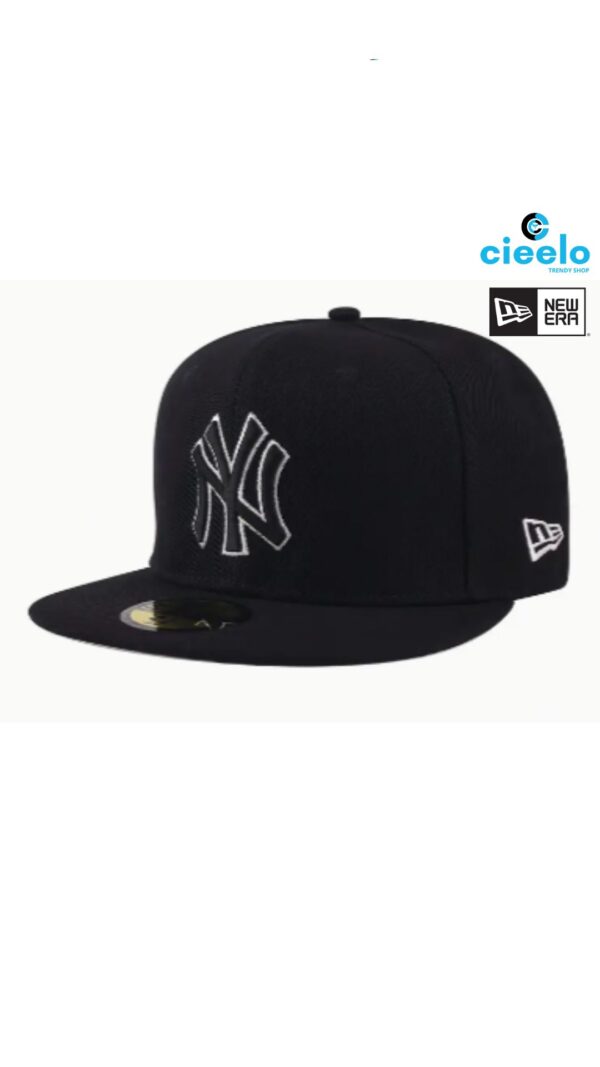 Gorra NY Casual Black Flat Brim – Hip-hop, calle y actitud urbana