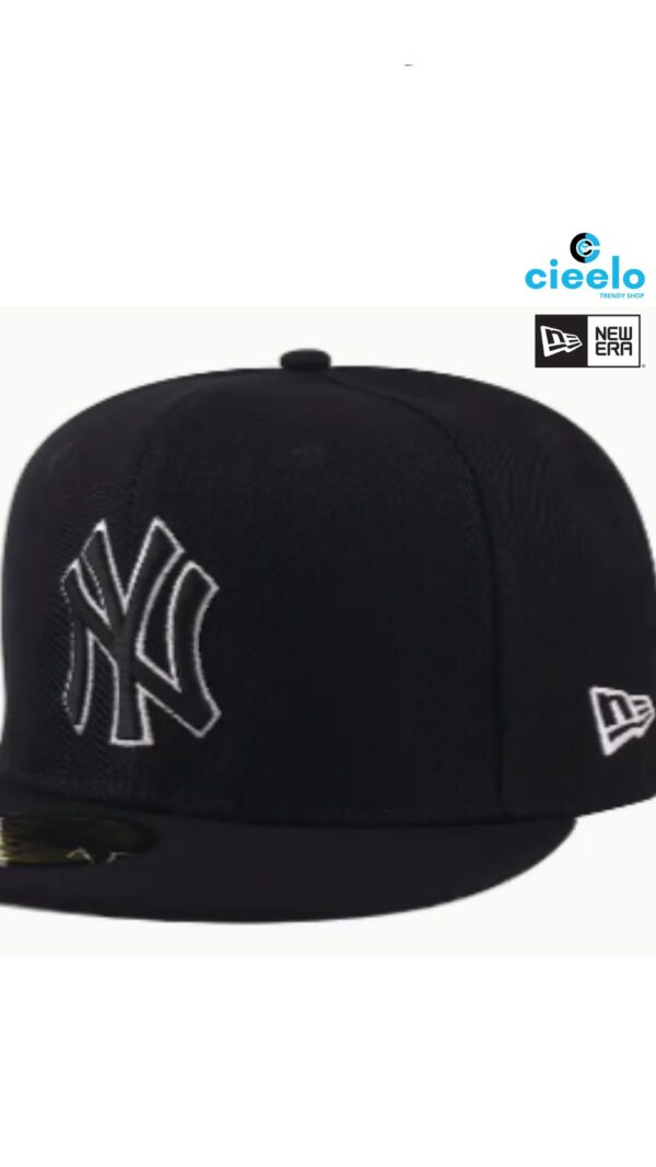 Gorra NY Casual Black Flat Brim – Hip-hop, calle y actitud urbana