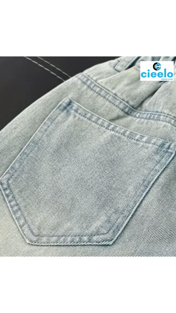 Vaqueros Bordados para Niñas – Cómodos y a la Moda