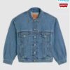Chaqueta Levis de Camionero con Puntadas Vintage 90s  Descripción Corta:
