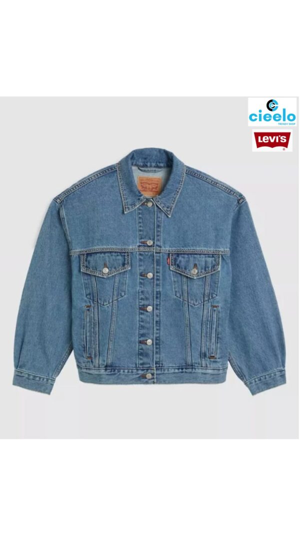 Chaqueta Levis de Camionero con Puntadas Vintage 90s  Descripción Corta: