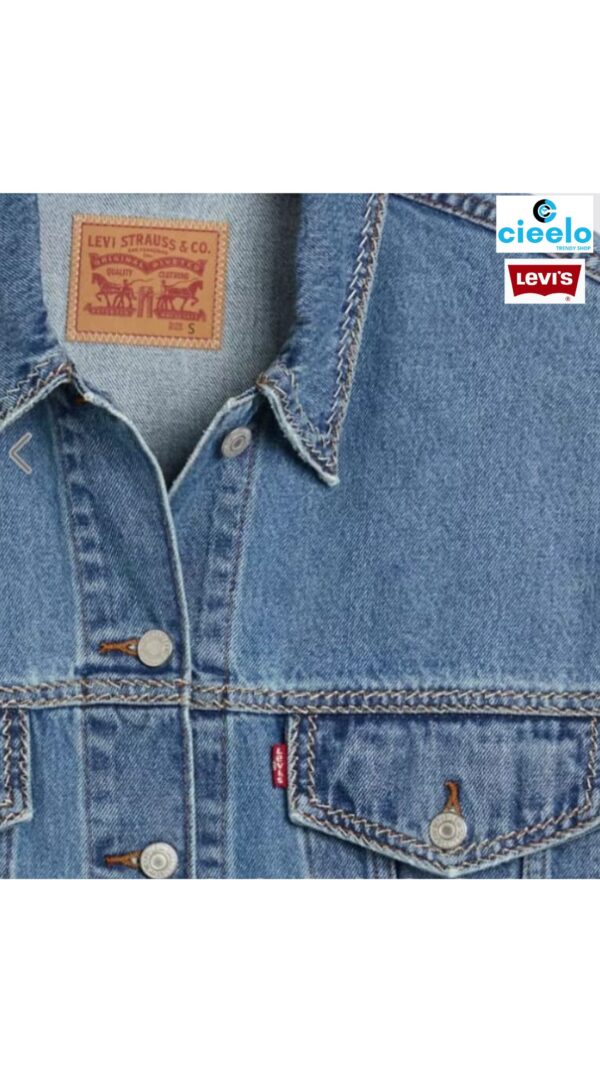 Chaqueta Levis de Camionero con Puntadas Vintage 90s  Descripción Corta: