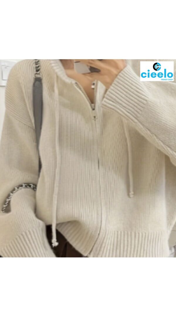 Suéter con Capucha Casual – Ideal para Otoño/Invierno