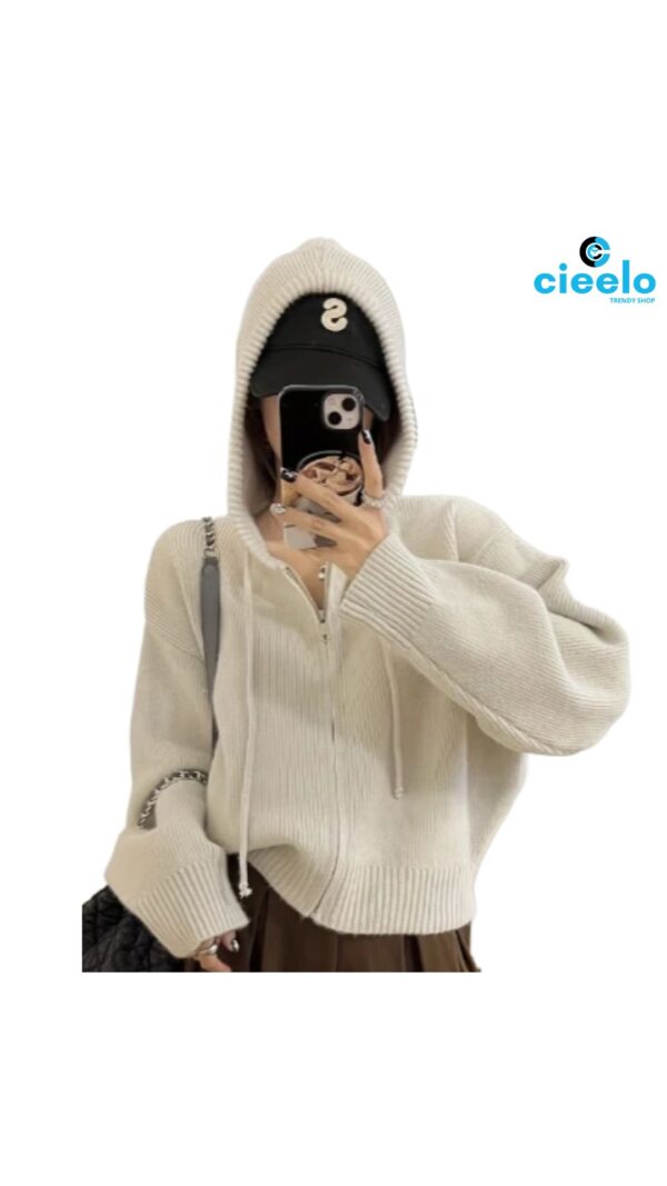 Suéter con Capucha Casual – Ideal para Otoño/Invierno