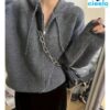 Suéter con Capucha Casual – Ideal para Otoño/Invierno