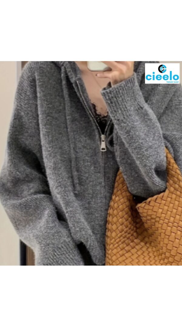 Suéter con Capucha Casual – Ideal para Otoño/Invierno