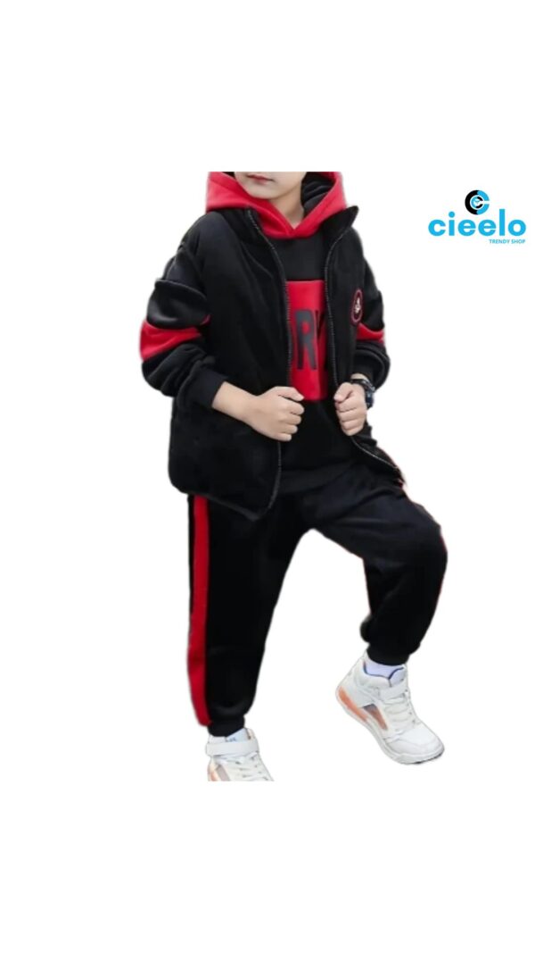 Conjunto de Invierno 3 Piezas – Estilo y abrigo para los más activos