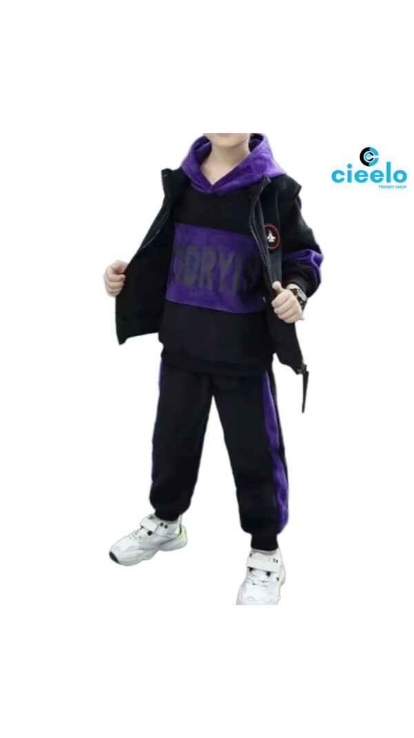 Conjunto de Invierno 3 Piezas – Estilo y abrigo para los más activos