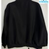 Chaqueta Varsity Mujer – Estilo Deportivo en Blanco y Negro