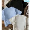 Paquete 3 Camisetas de Manga Corta con Caras Alegres – Perfectas para el Verano