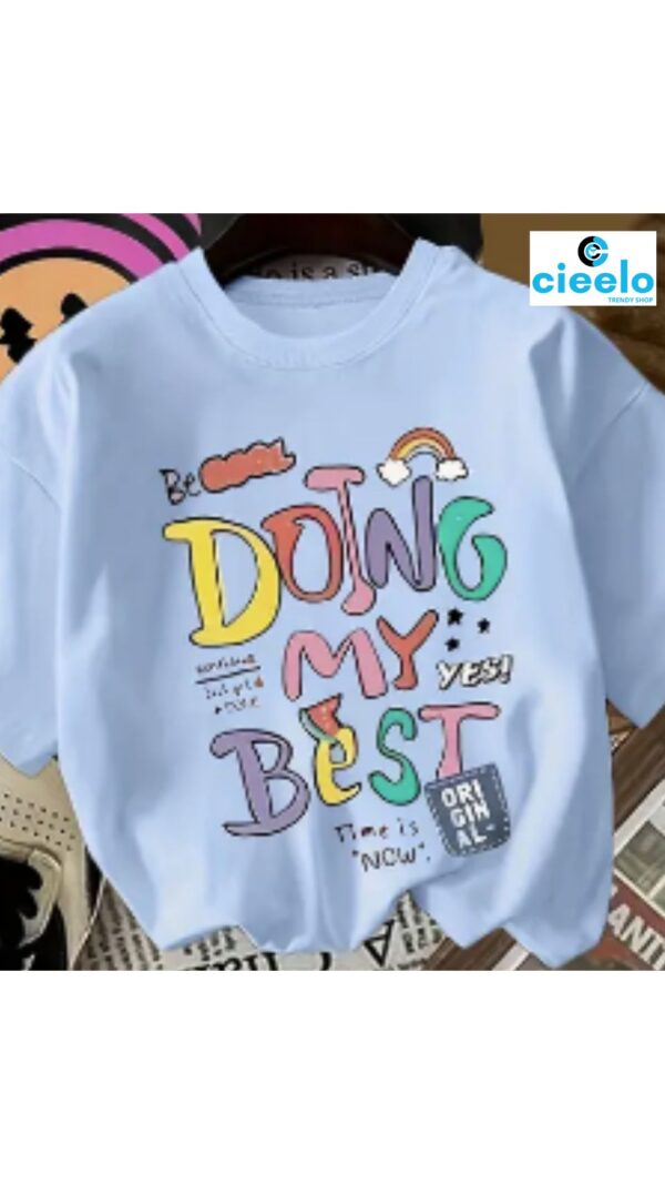 Paquete 3 Camisetas de Manga Corta con Caras Alegres – Perfectas para el Verano