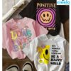 Paquete 3 Camisetas de Manga Corta con Caras Alegres – Perfectas para el Verano