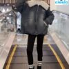 Chaqueta de Mezclilla Forrada – Cálida y Moderna para Niñas
